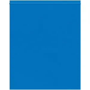 10 x 12" - 2 Mil Blue Reclosable Poly Bags