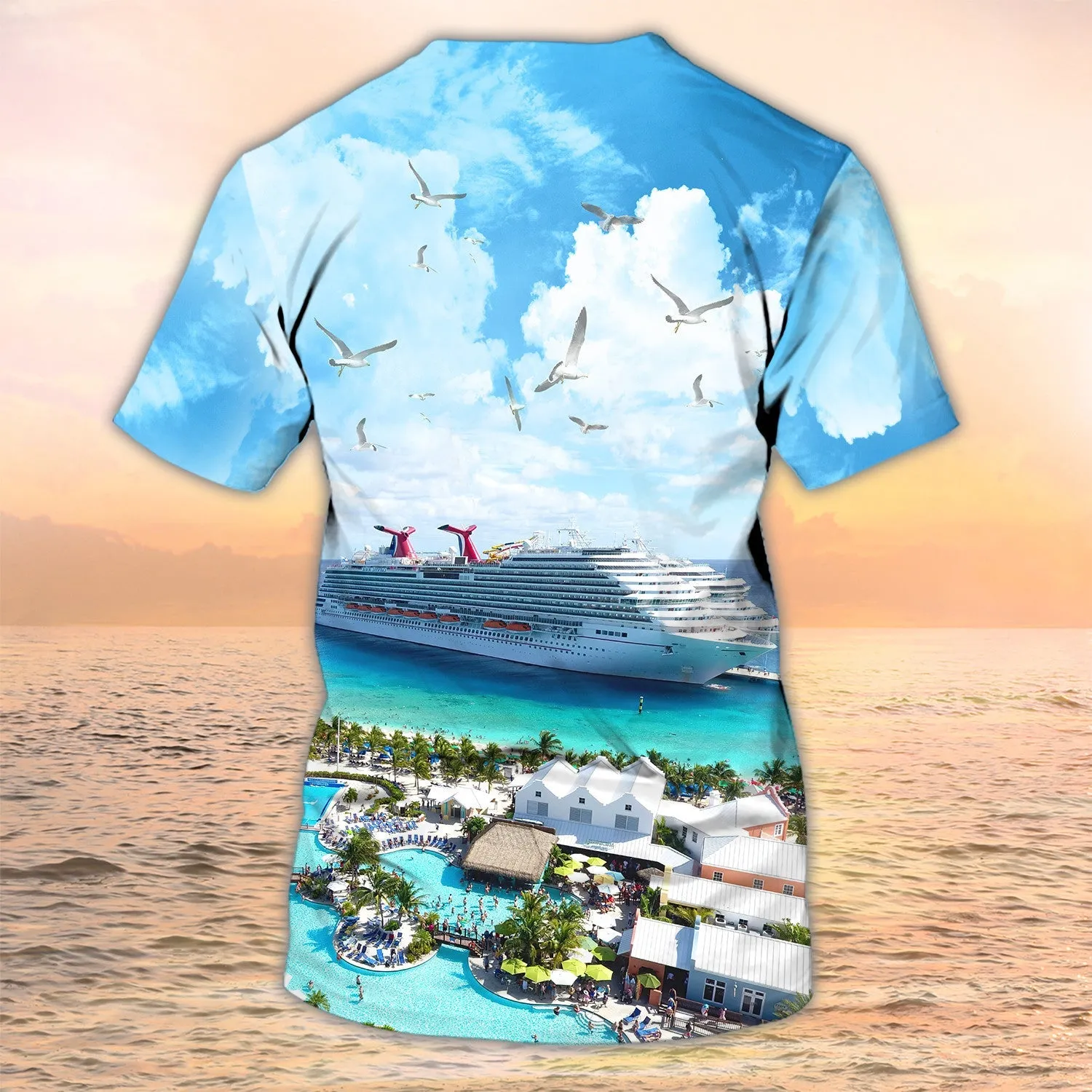 3D Cruise Shirts For Couple, Cruise Ship Themed Shirts Men Women