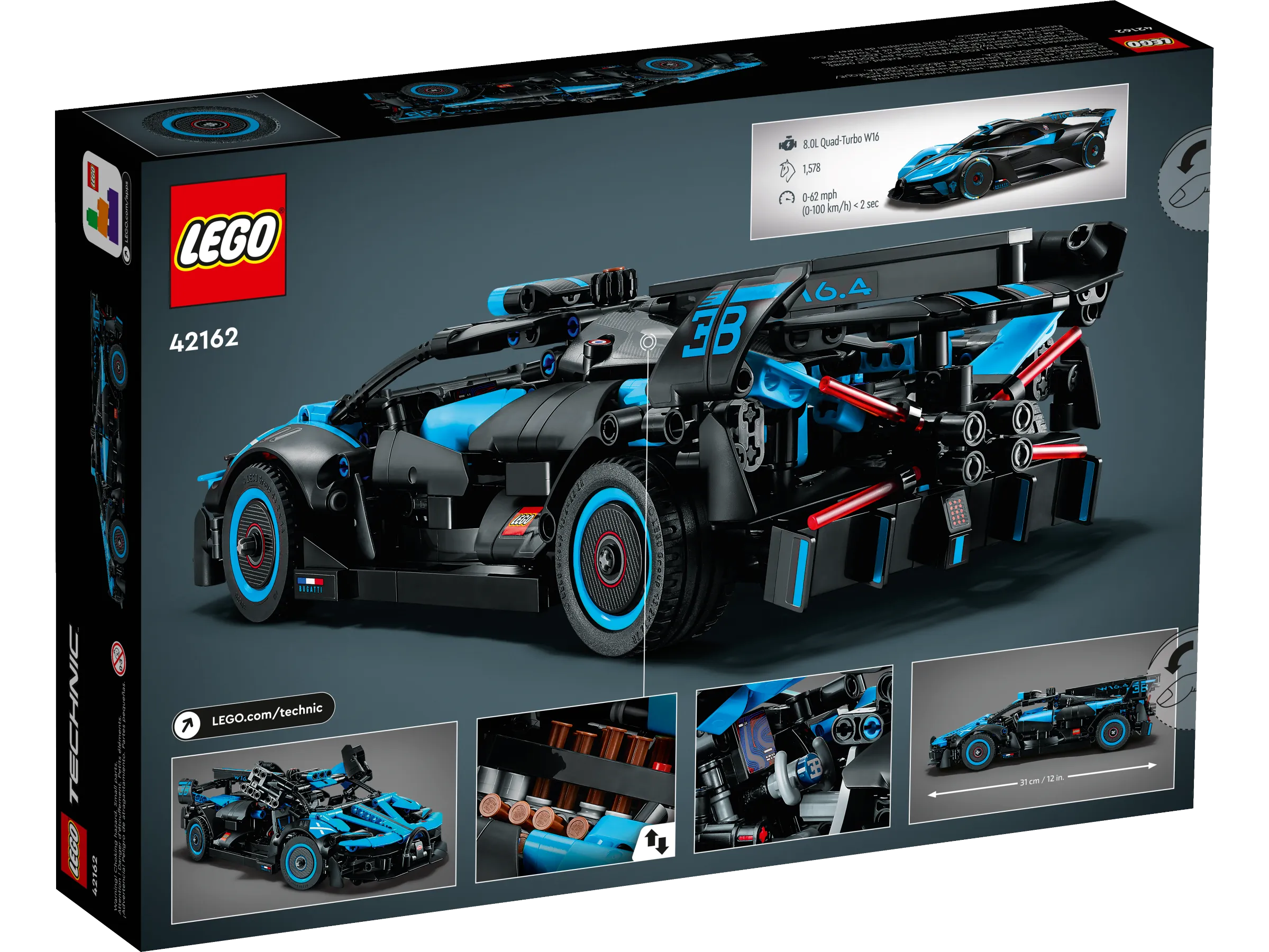 42162 LEGO Bugatti Bolide Agile Blue - Technic