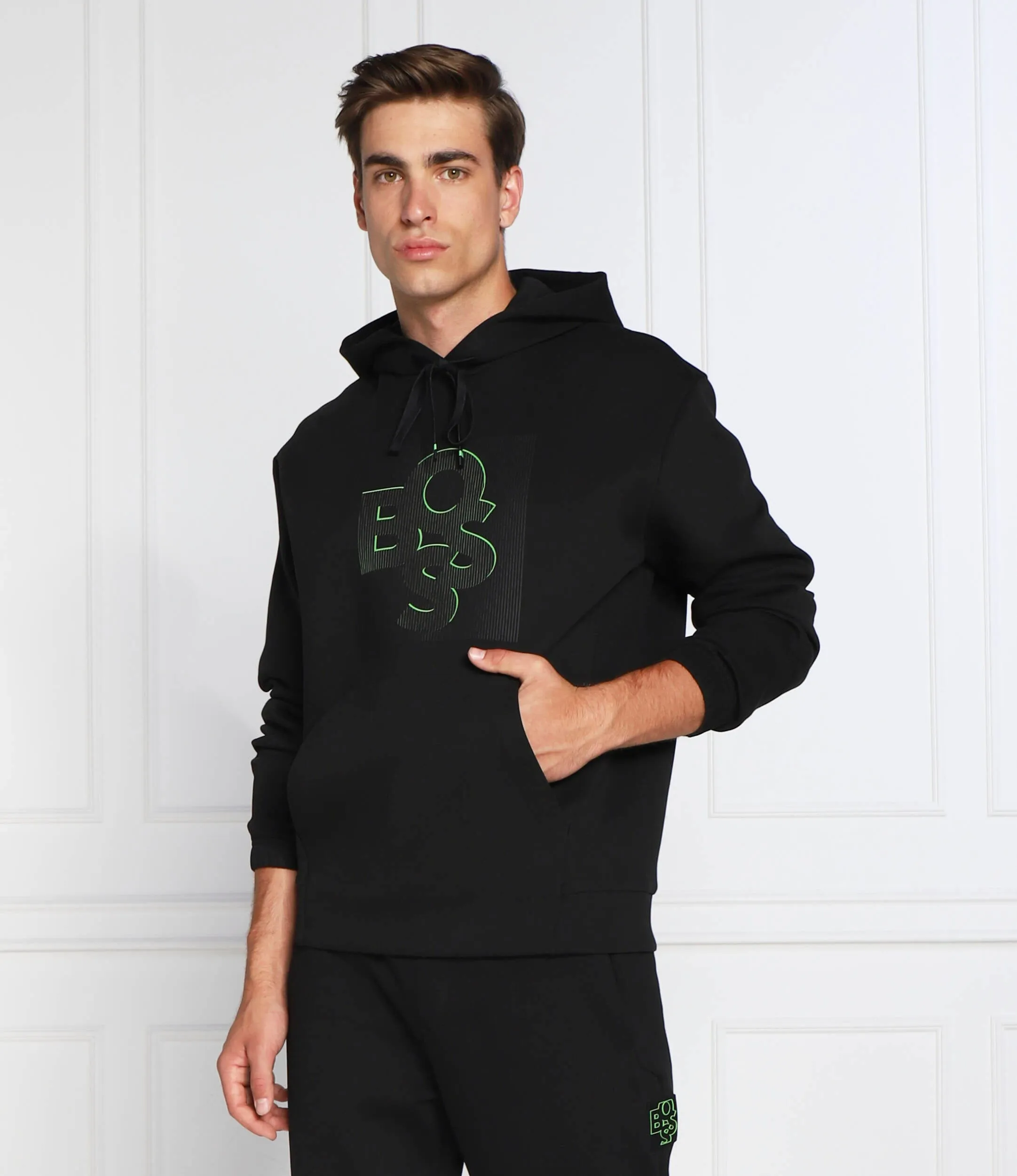 50476436-001 BLACK BOSS MEN SWEATSHIRT