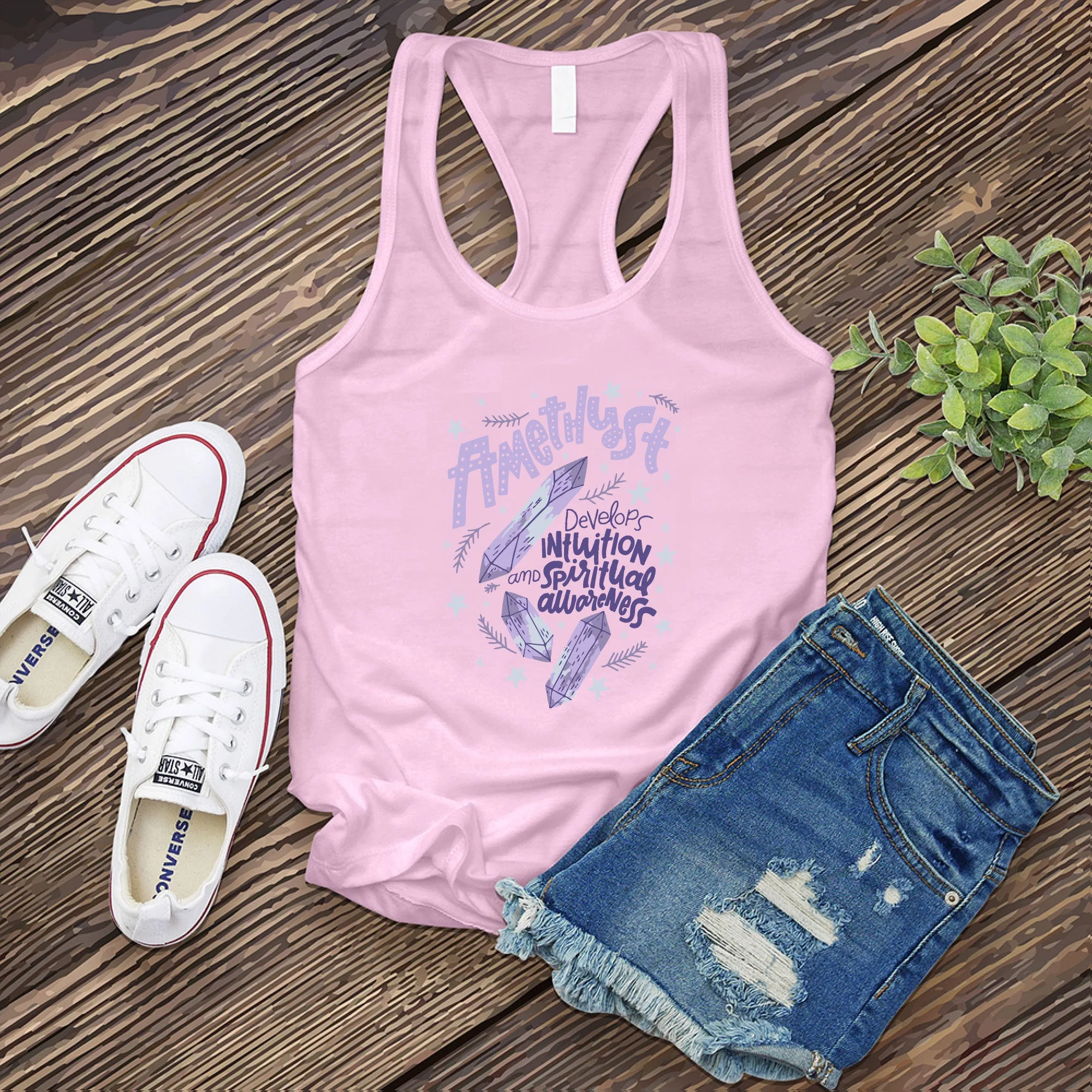 Amethyst Spiritual Awareness Women's Tank Top