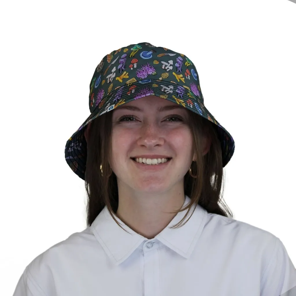 Anime Mushrooms Bucket Hat