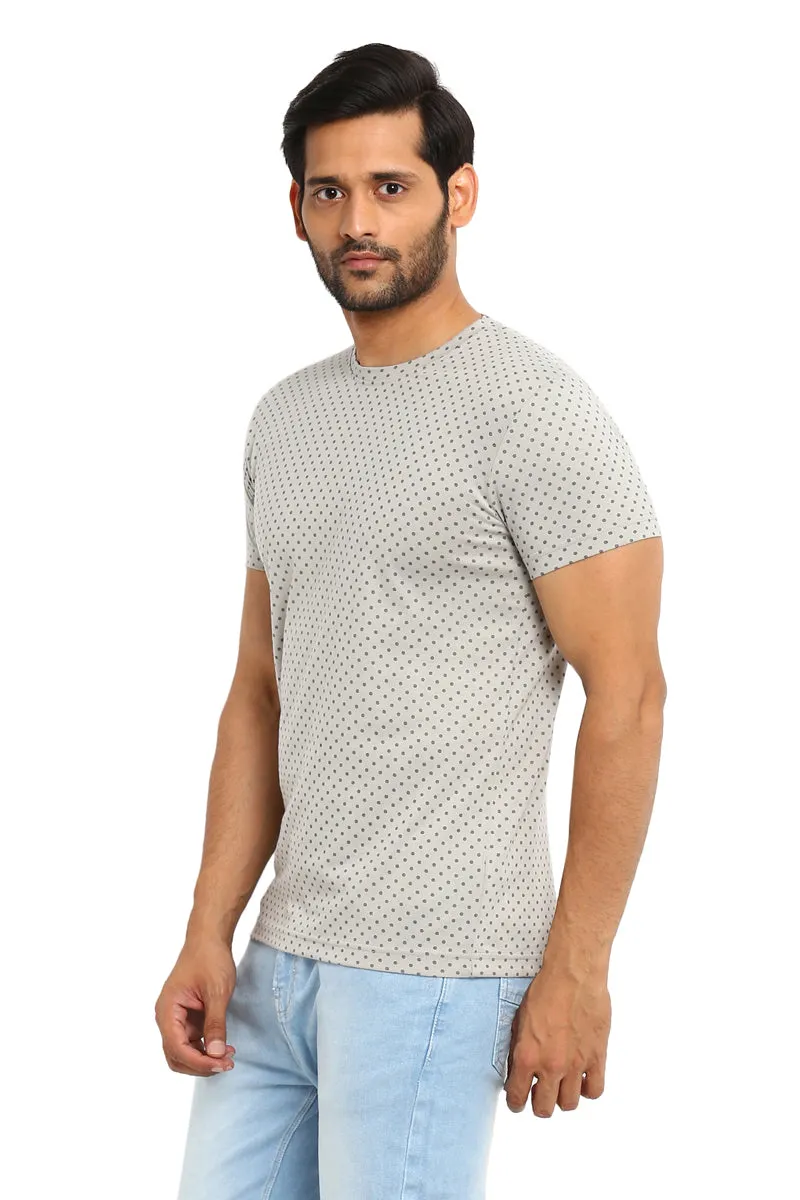 AXMANN Casual T-Shirt (Silver | Black) Combo Pack