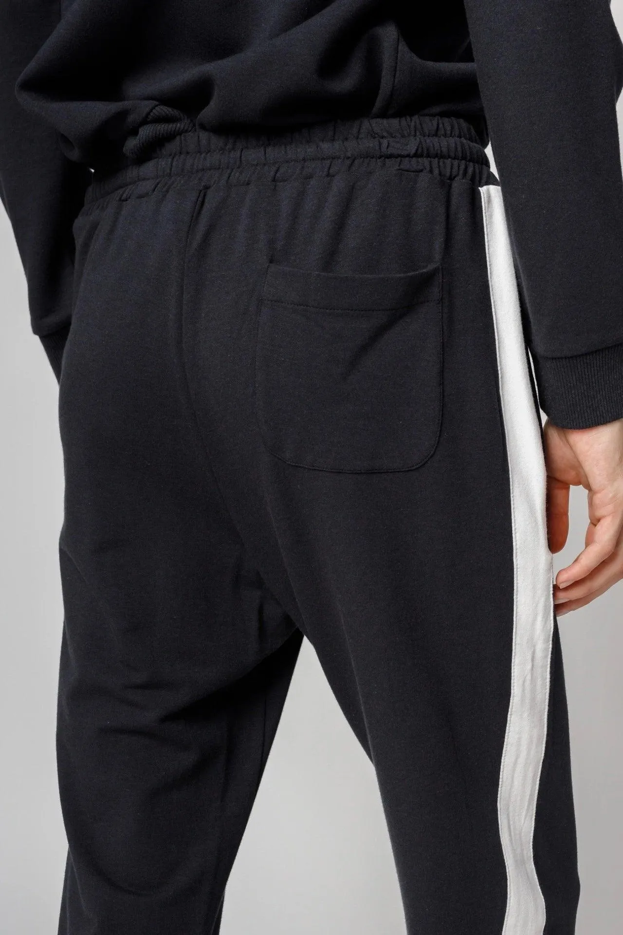 Bamboo Contrast Stripe  Sweatpants