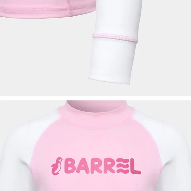 Barrel Kids Essential Rash Guard-PINK