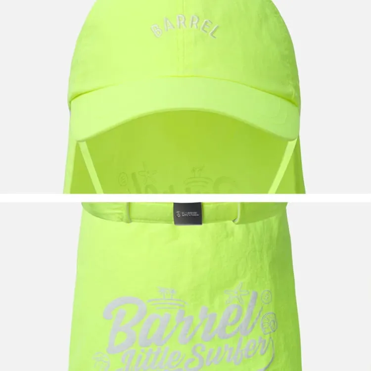 Barrel Kids Sandy Aqua Cap-YELLOW