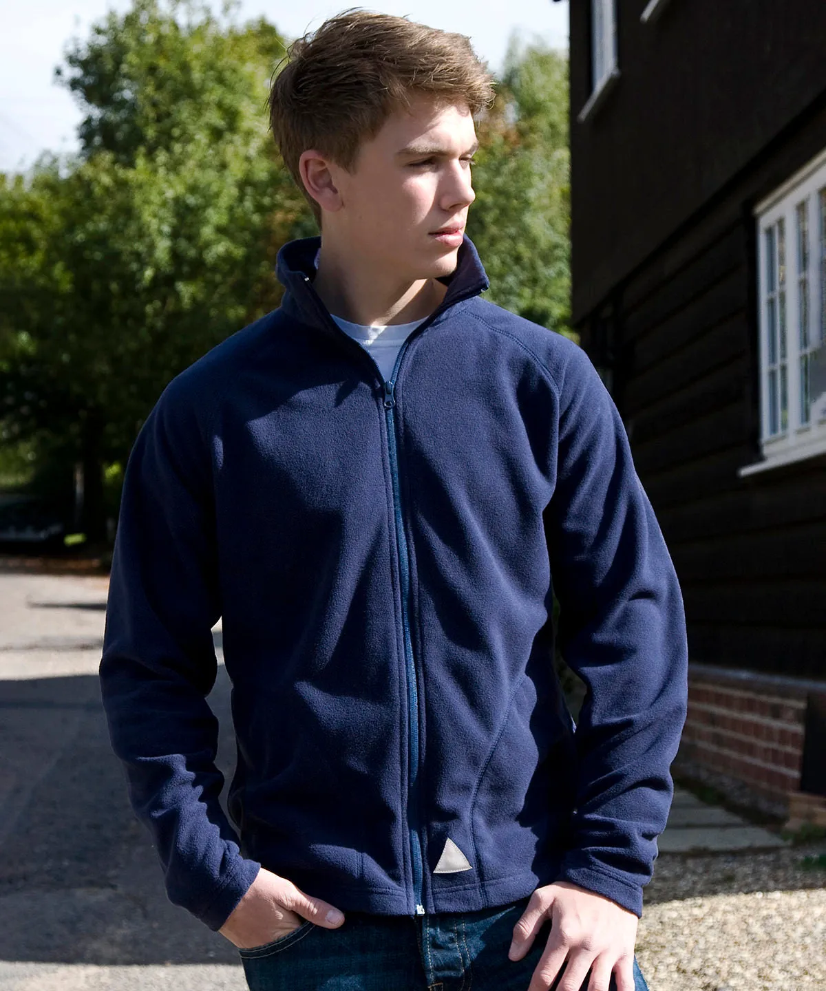 Black - Core junior microfleece jacket