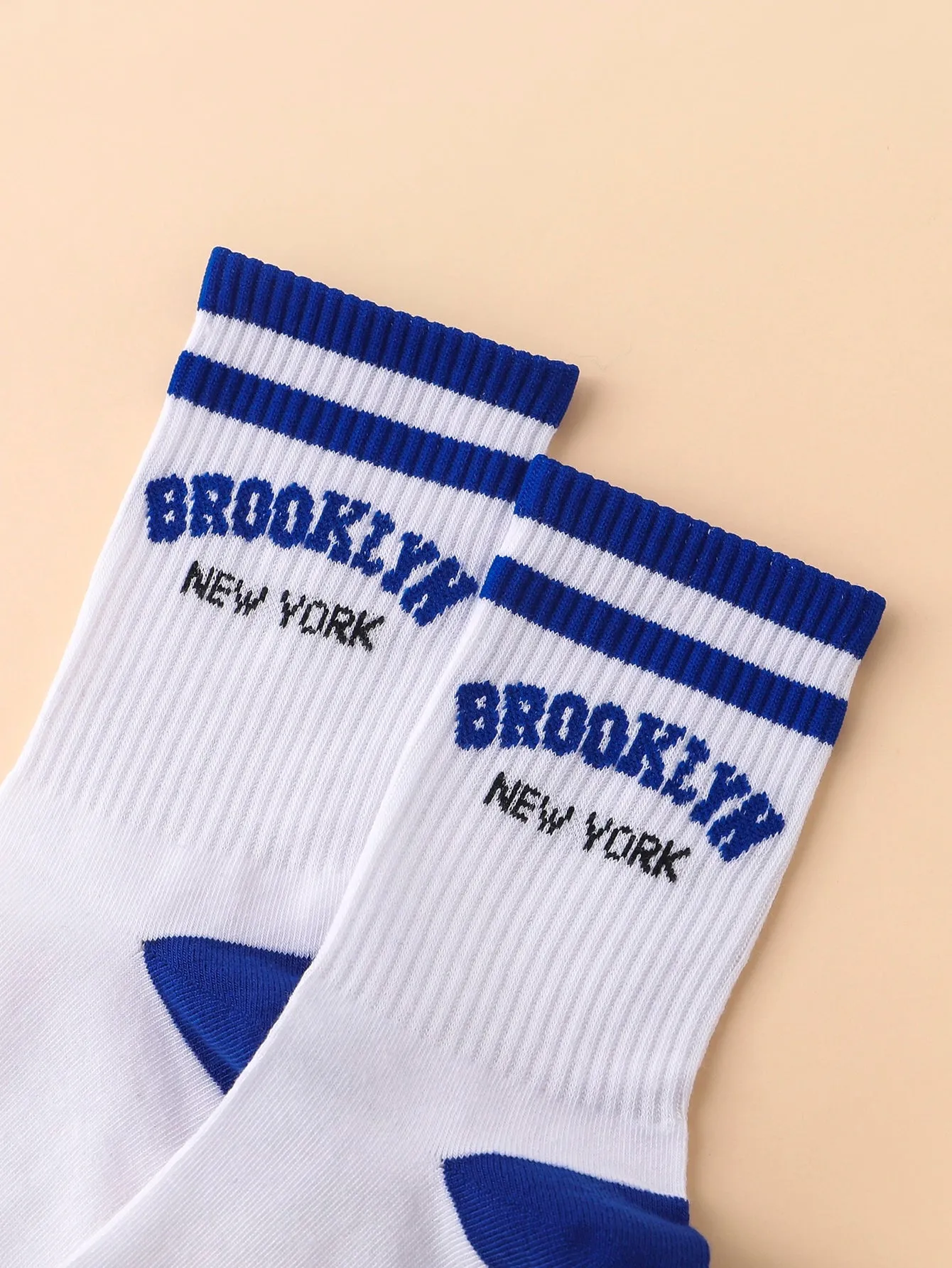 Brooklyn New York Crew Socks for Women Fun Socks Funky Socks Novelty Socks