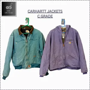 CARHARTT JACKETS - C GRADE 23 PCS