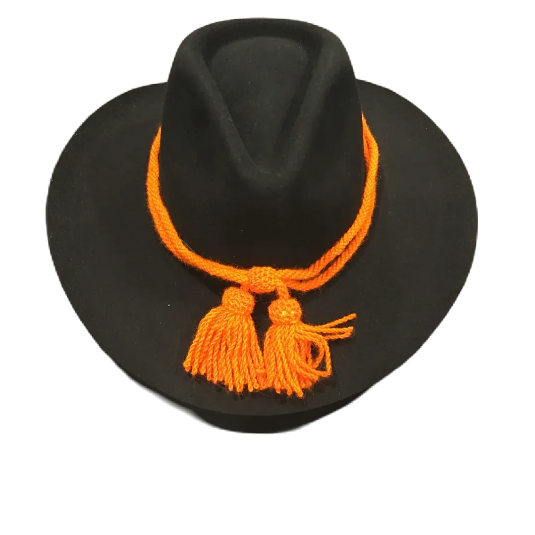 Civil War Style Hat Cord - Orange Signal