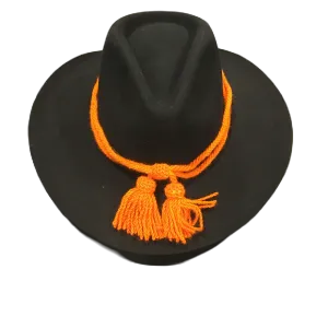 Civil War Style Hat Cord - Orange Signal