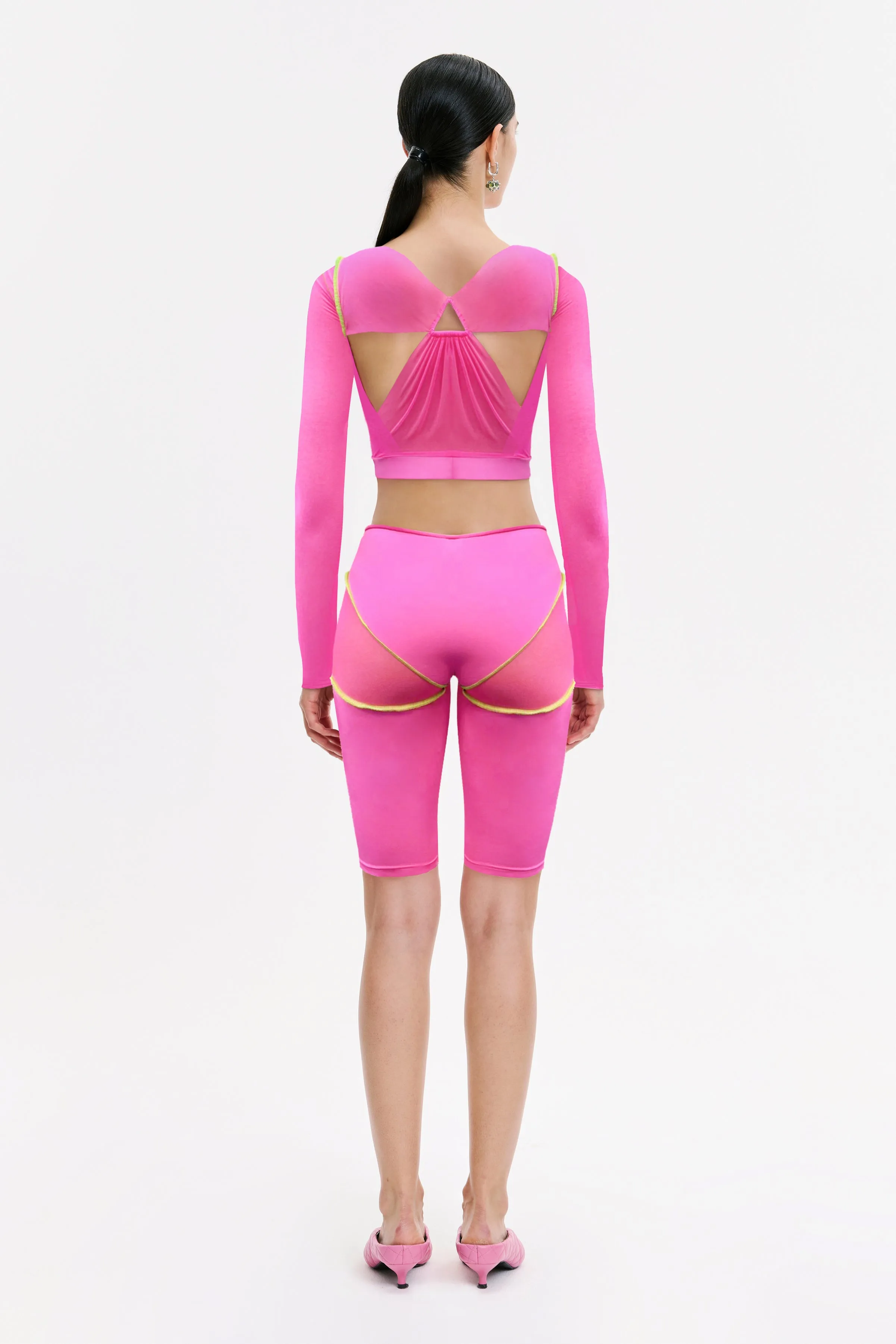 CROPTOP Erratic Pink