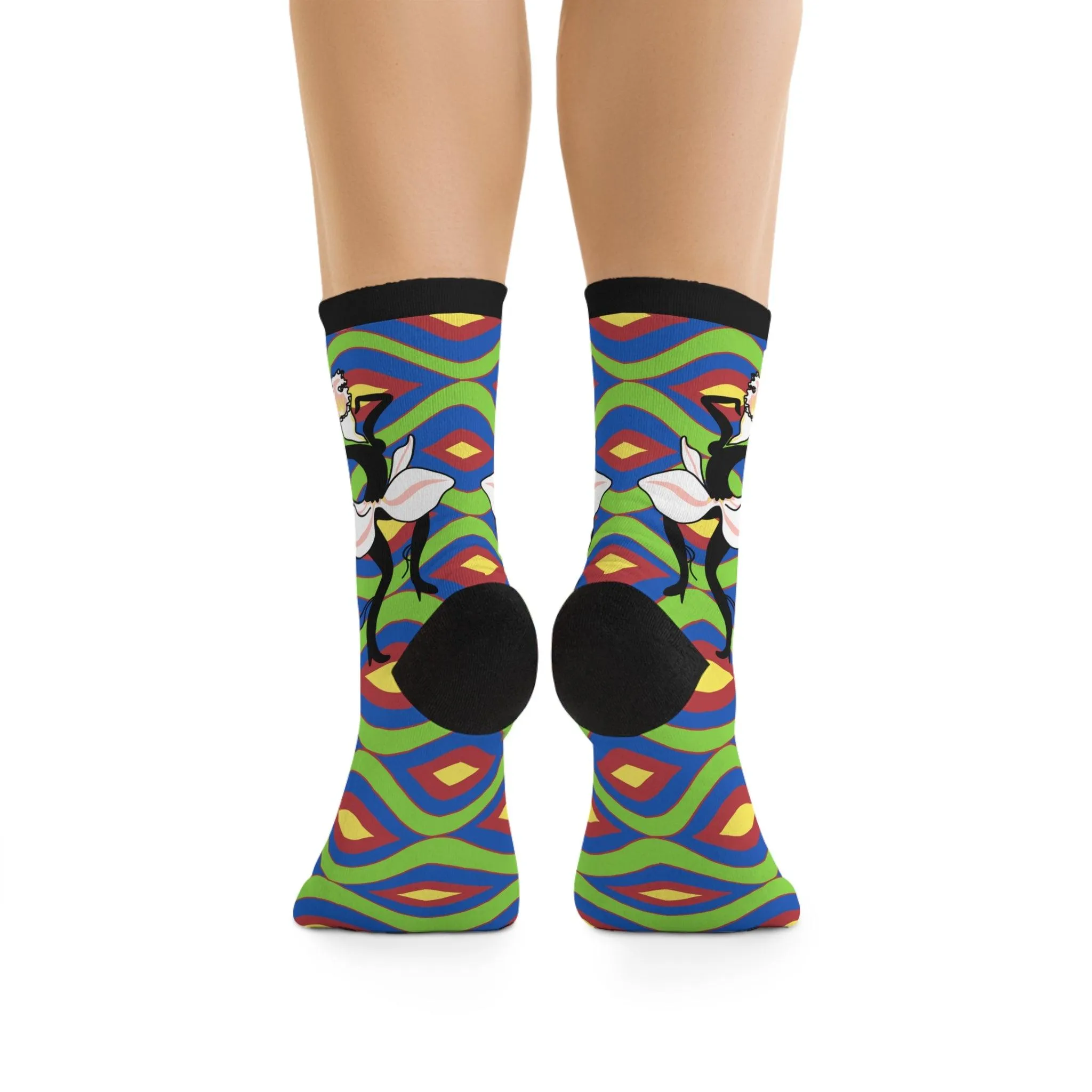 Dancing Cattleya Labiata Socks