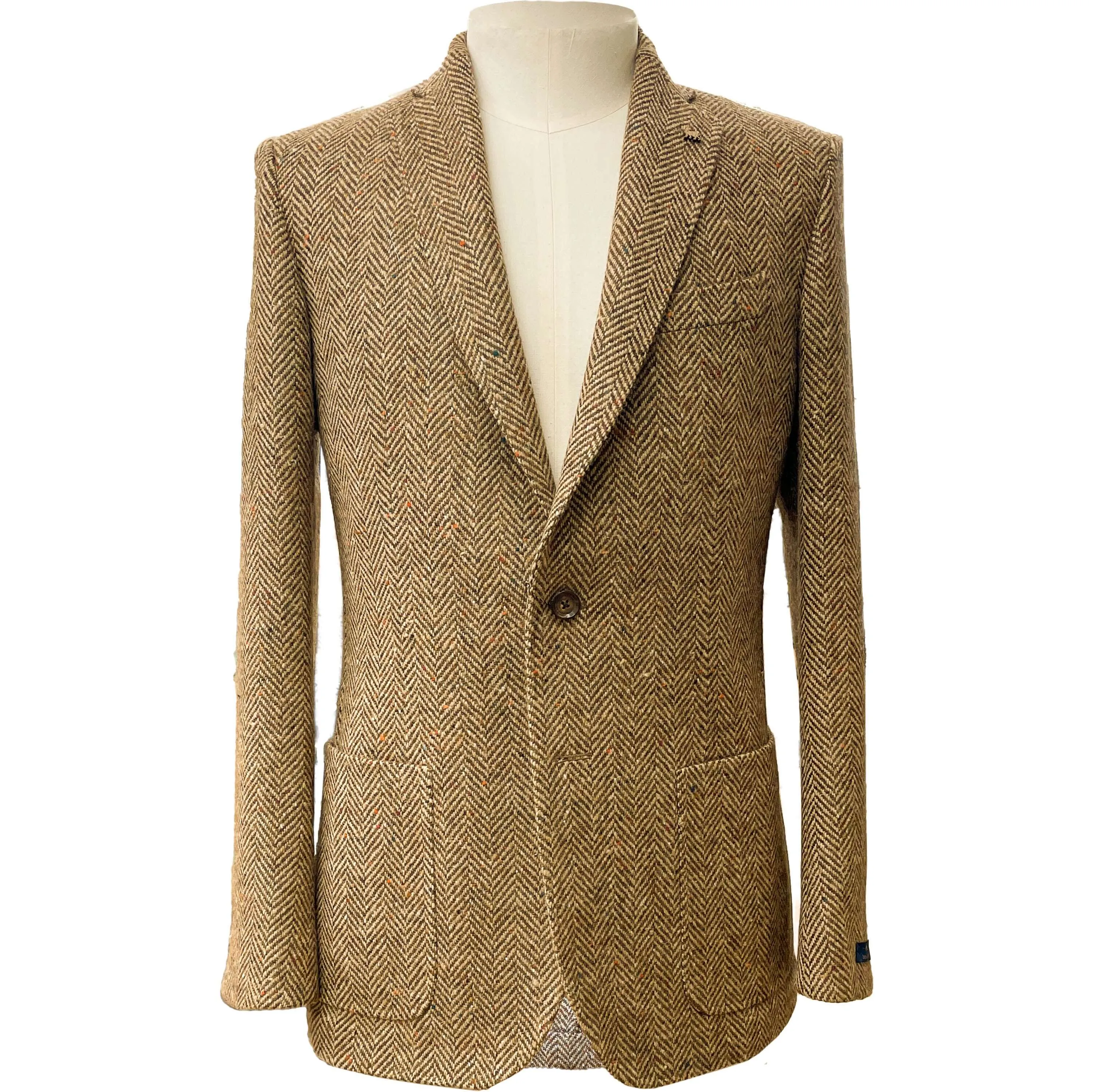 Easy Unconstructed Tweed Jacket | Tailored Fit