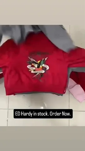 ED HARDY Ladies Leftover Cropped Hoodies - 50 pcs