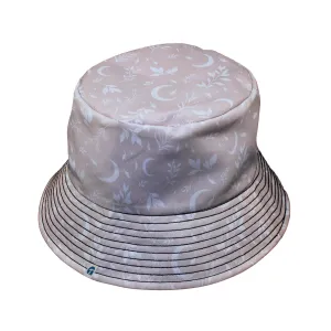 Episodic Crescent Moon Garden Biege Bucket Hat