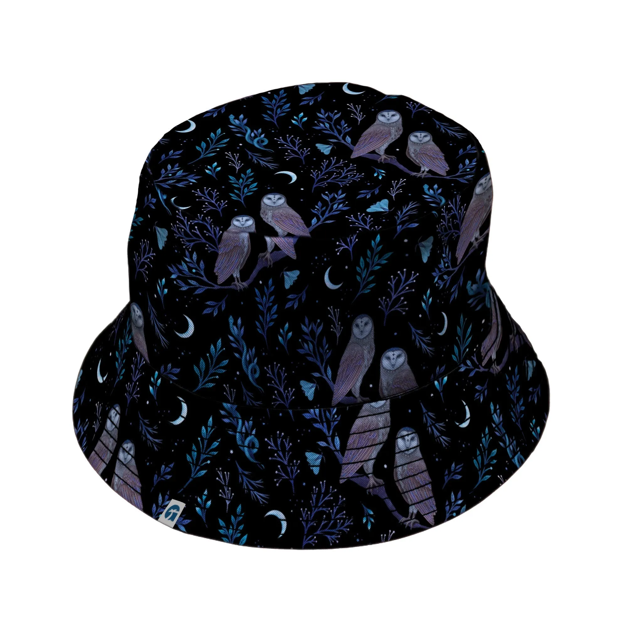 Episodic Owl Floral Bucket Hat