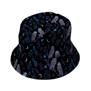 Episodic Owl Floral Bucket Hat