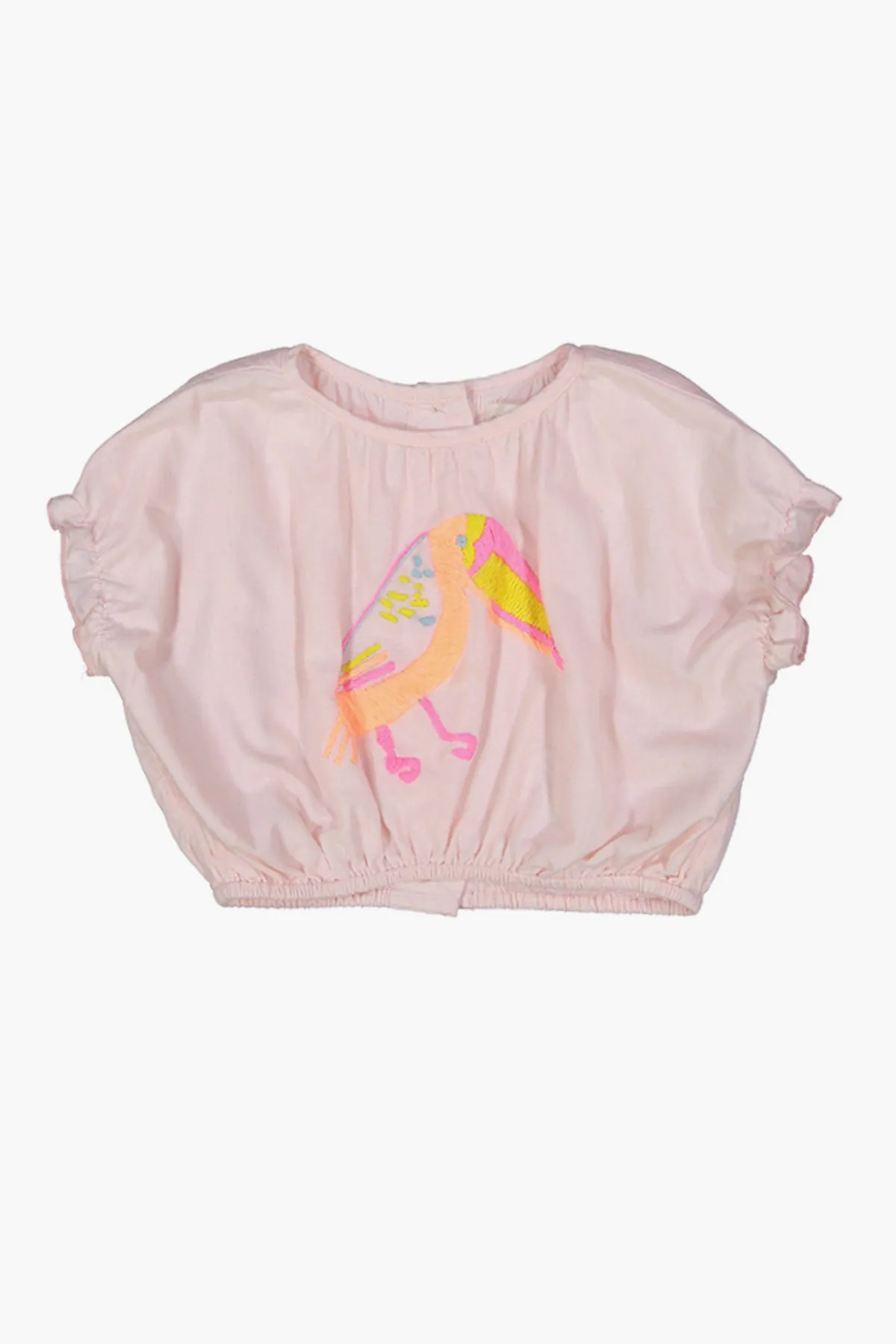 Everbloom Tulum Girls Blouse - Lite Pink