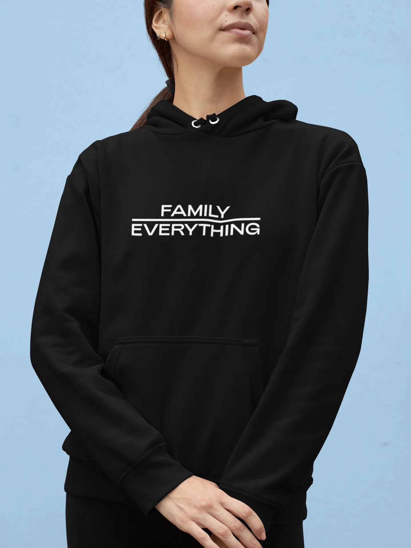 Family over everything - Classic unisex hoodie