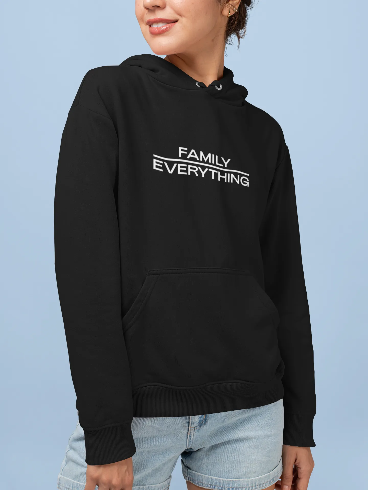 Family over everything - Classic unisex hoodie