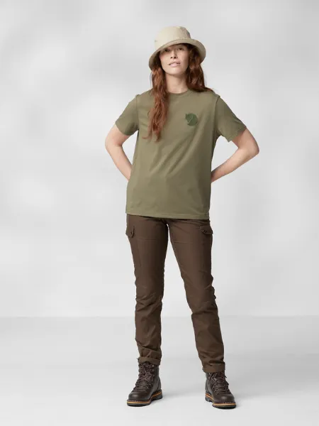 FJALLRAVEN WOMEN'S FOX BOXY LOGO TEE