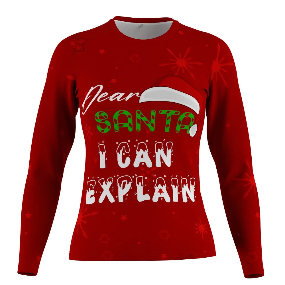 FMR Christmas Women's Performance Long Sleeve Shirt