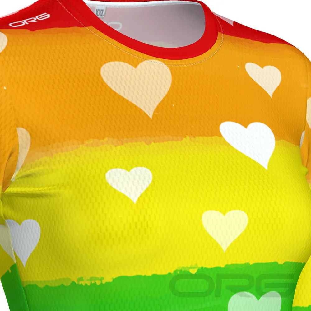 FMR Rainbow Love Women's Technical Long Sleeve Running Shirt