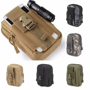 For Tactical Holster Military Molle Hip Waist Belt Bag Wallet Pouch Purse Phone Case #R179T# Drop shipping