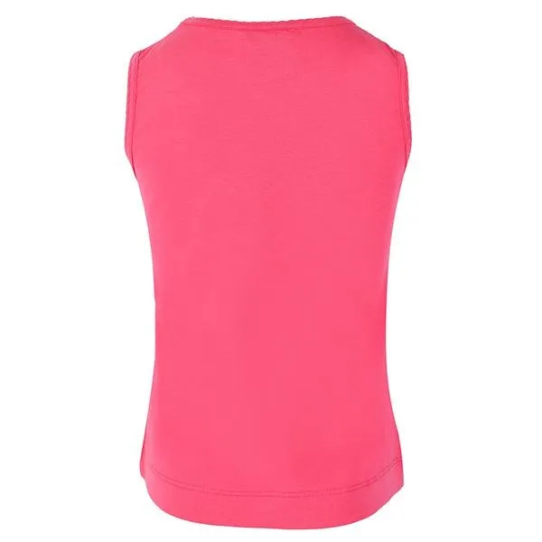 GIRLS FUCHSIA BASIC TANK TOP