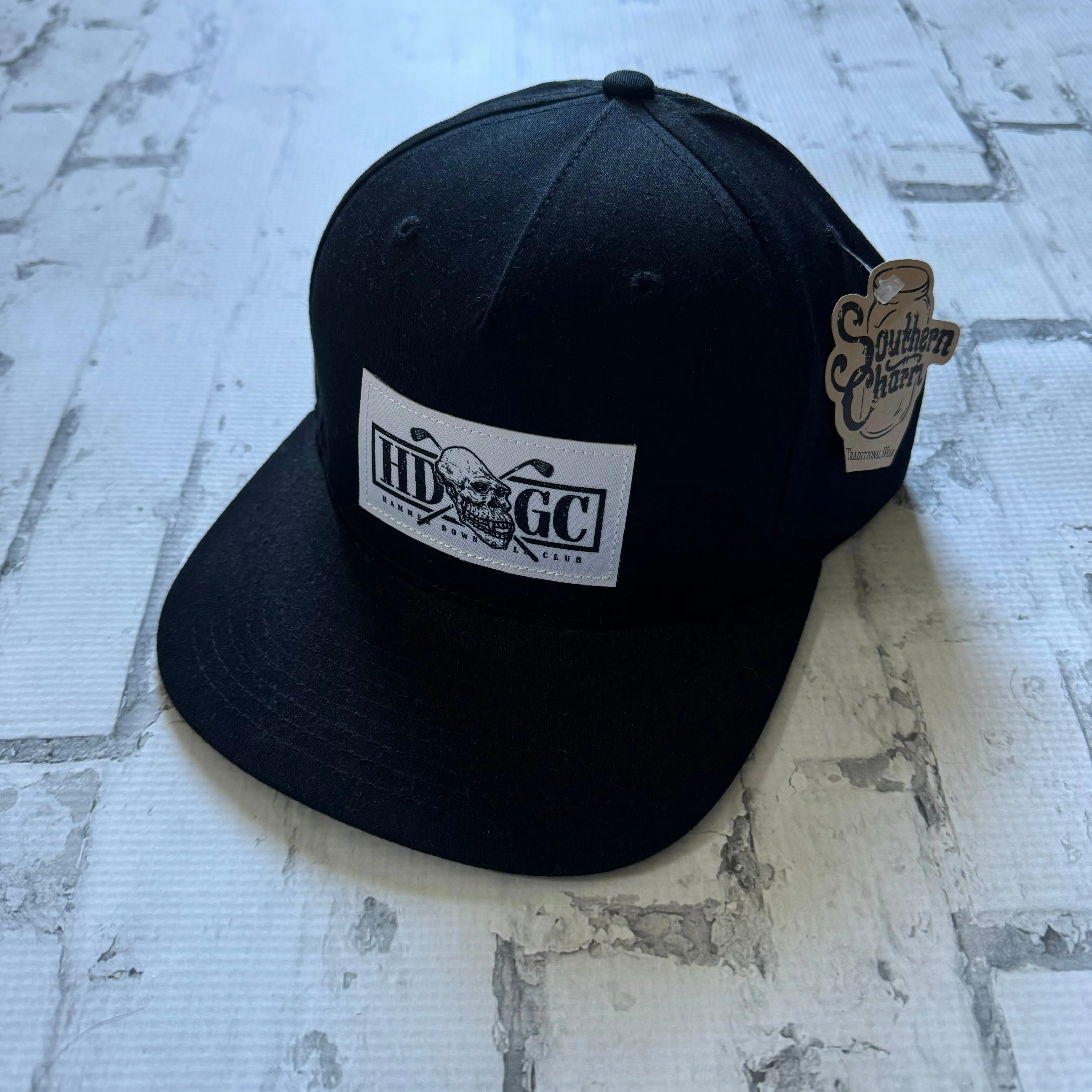 Hammer Down “Crossed Clubs" Hat - Black