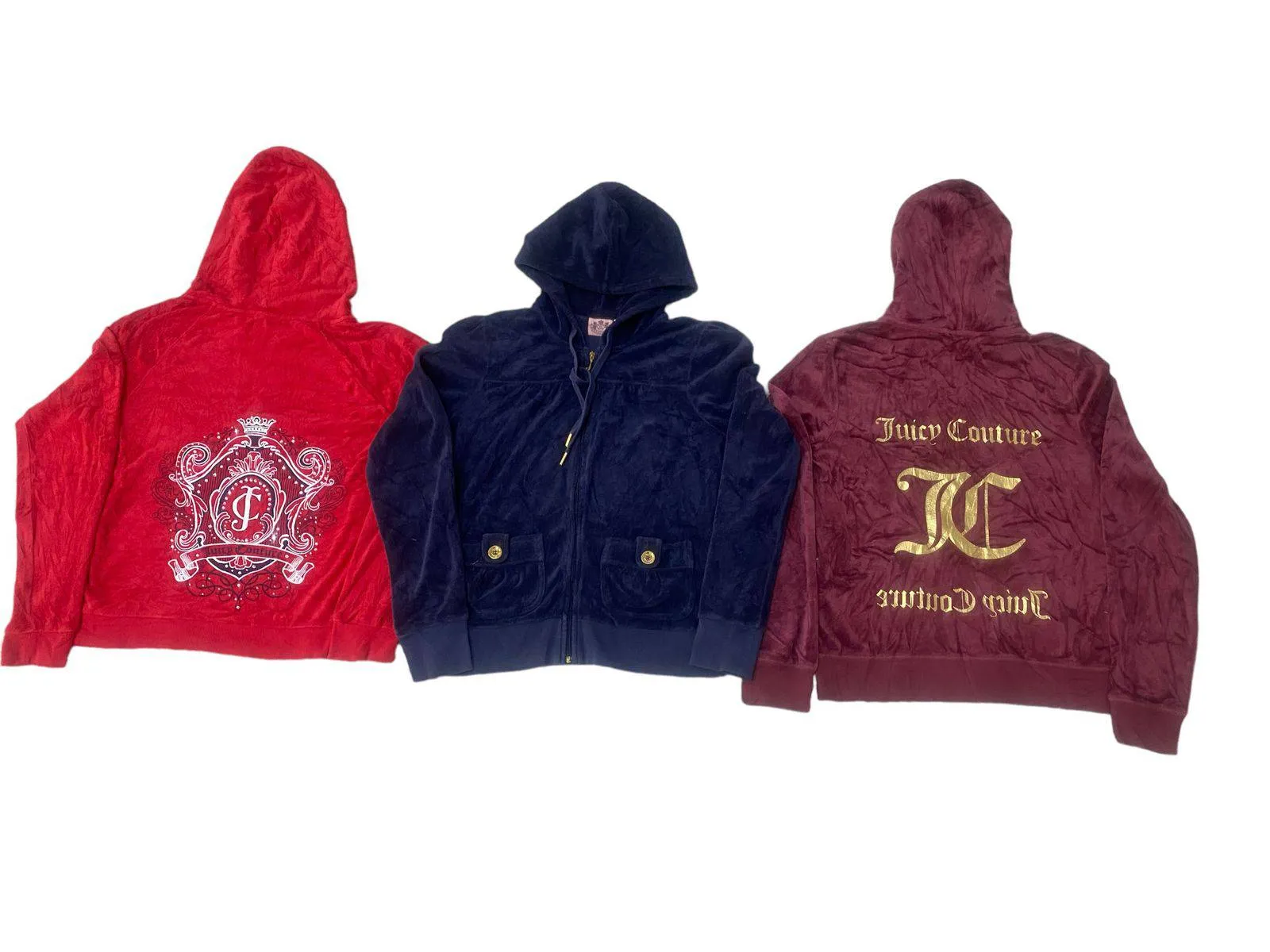 Hello Juicy - Y2k Juicy Couture Hoodies Mix - 11 Pcs