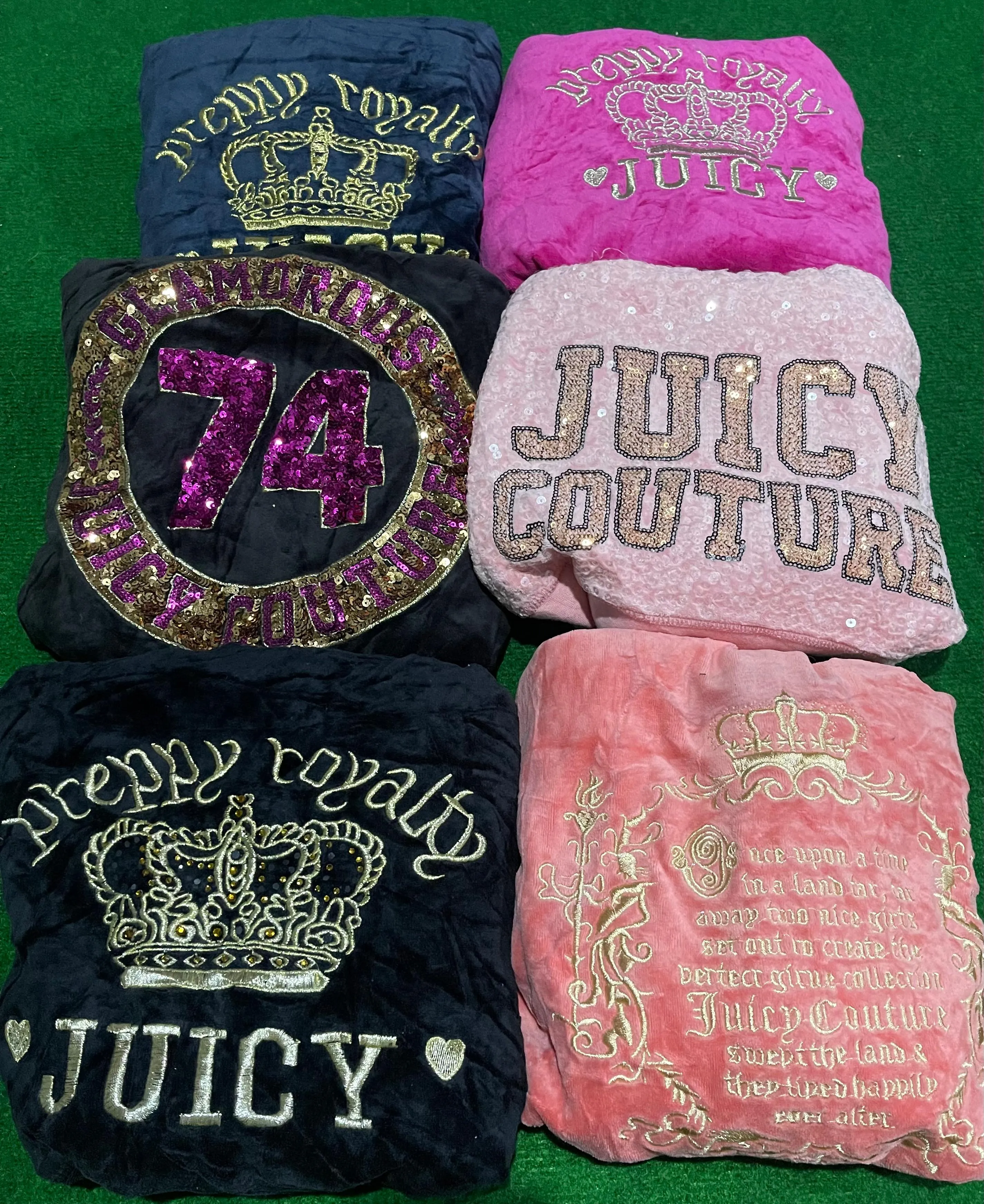 juicy couture hoodies 14 Pcs