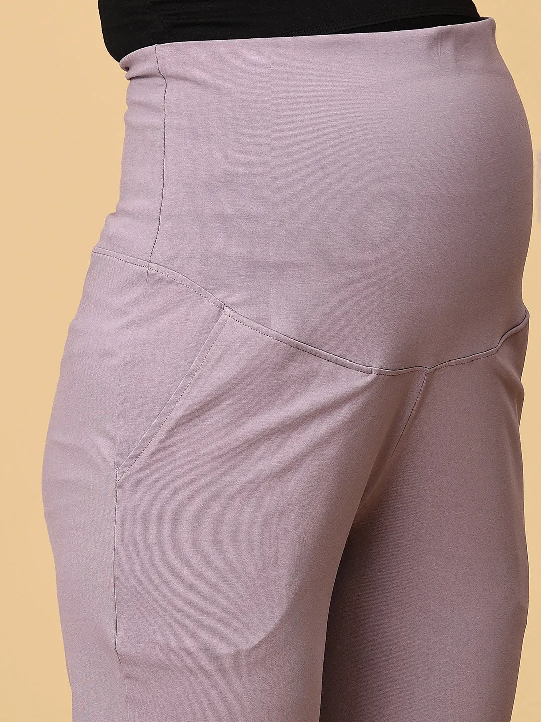 Lavender Tranquility Maternity Yoga Trackpants