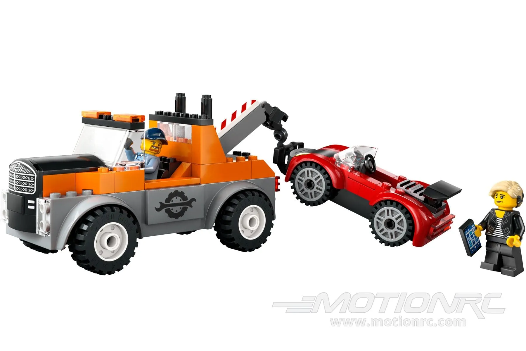 LEGO City Tow Truck and Sports Car Repair