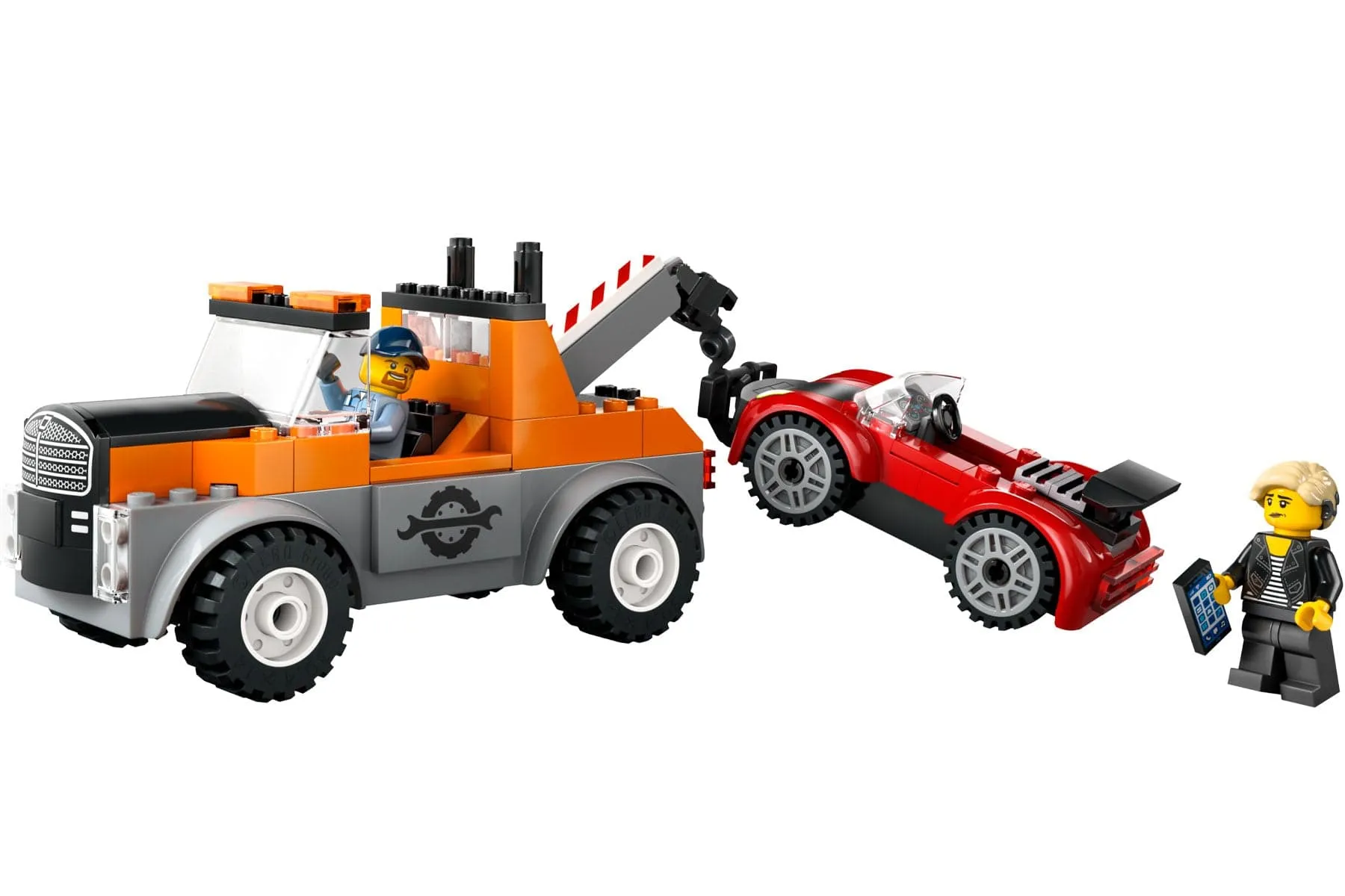 LEGO City Tow Truck and Sports Car Repair