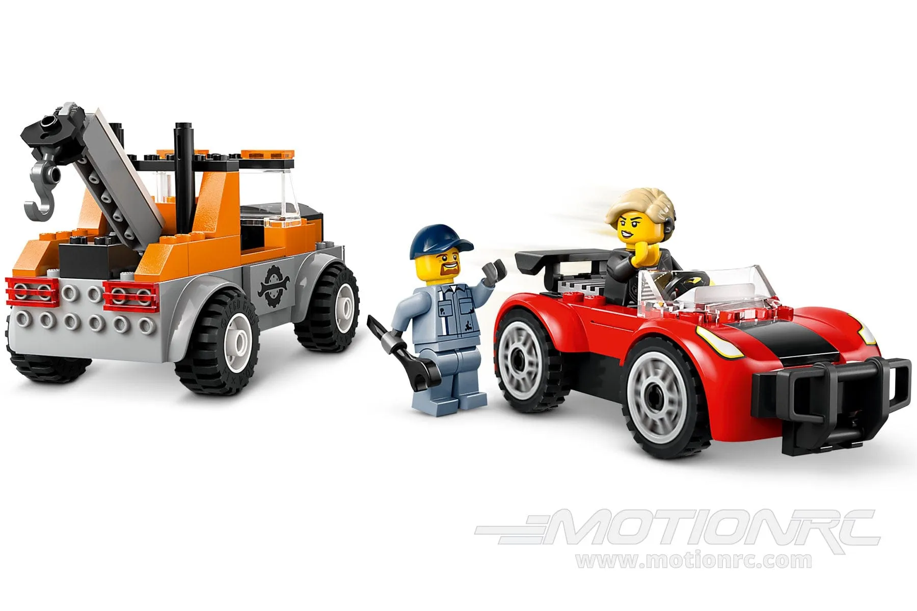 LEGO City Tow Truck and Sports Car Repair