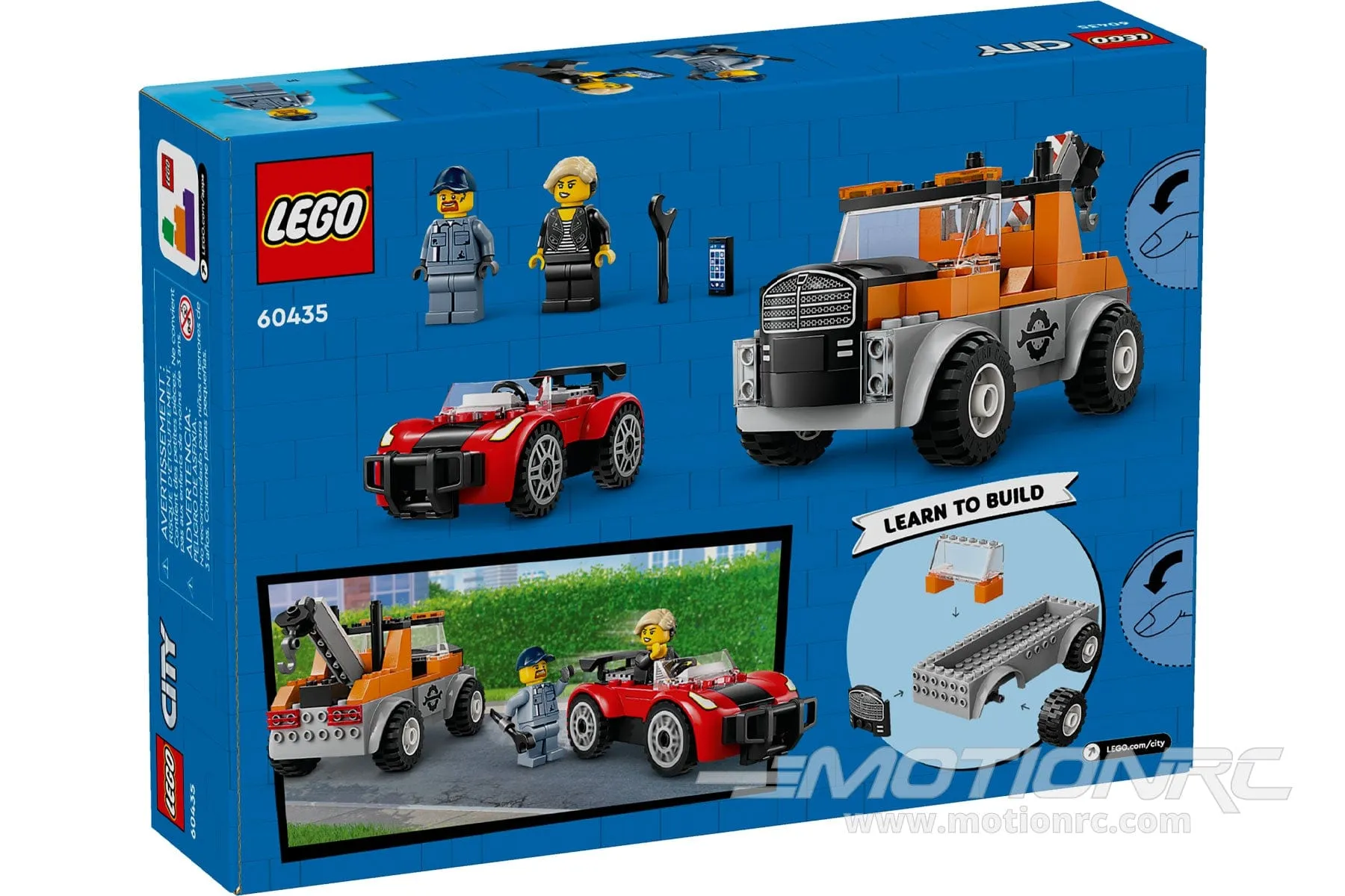 LEGO City Tow Truck and Sports Car Repair