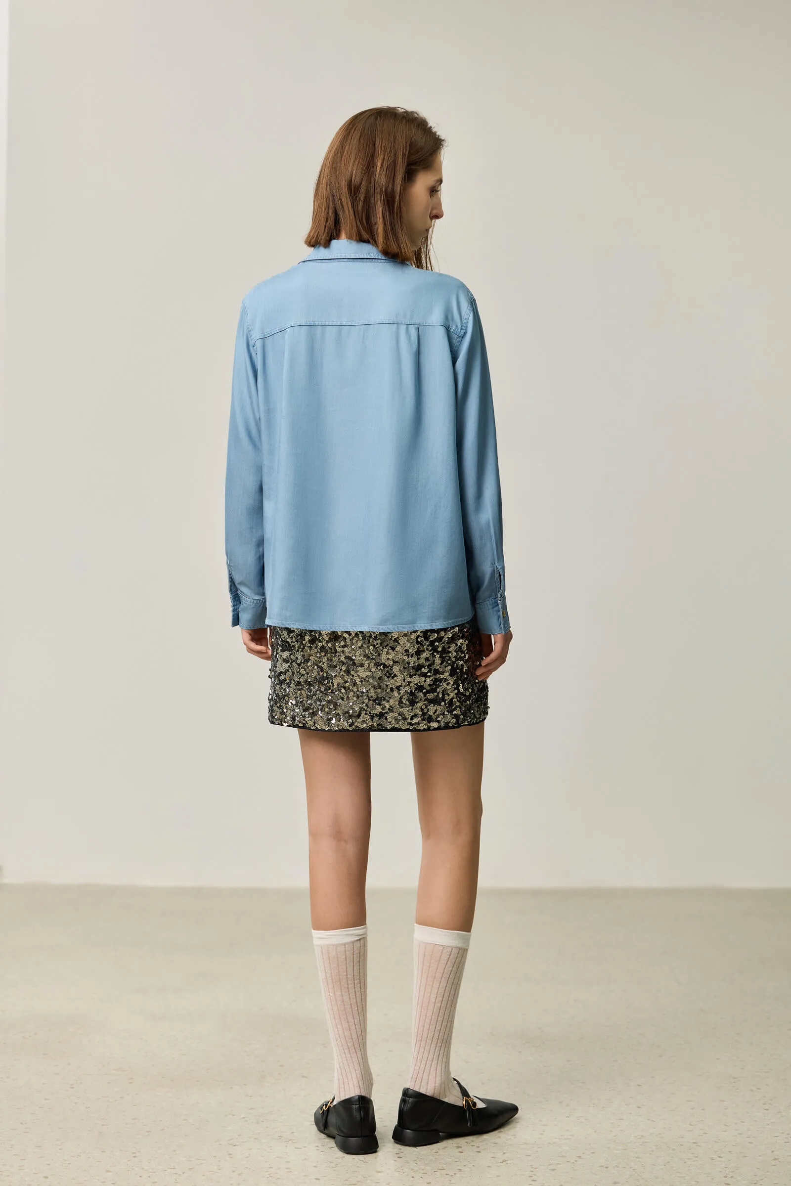 LILY Lyocell Acetate Shirt