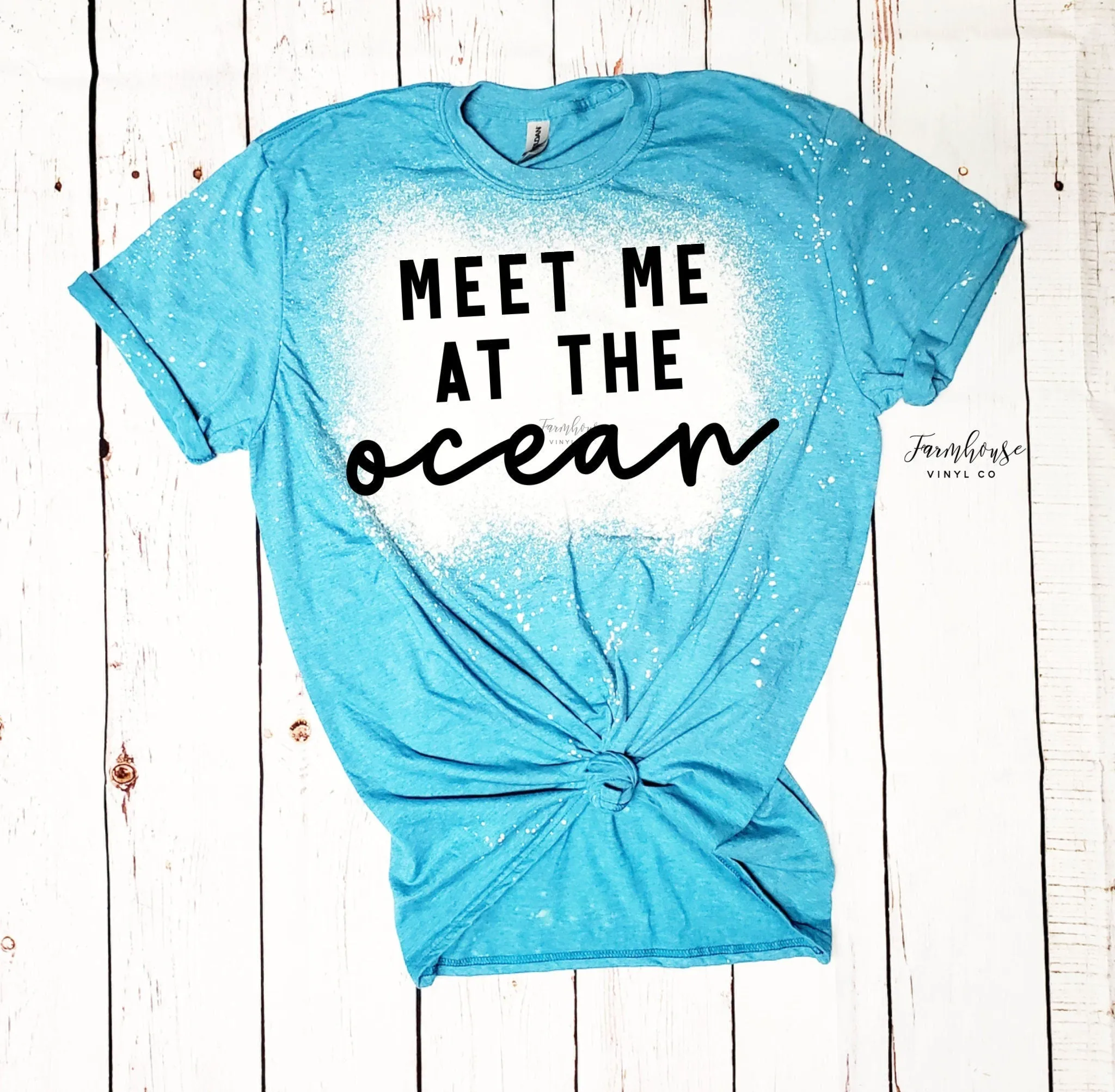 Meet Me at the Ocean Retro Summer Shirt