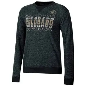 NCAA Colorado Buffaloes Women's Crew Neck Fleece Sweatshirt - S