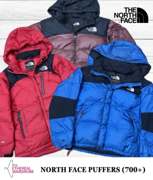 North Face Puffer Jackets 700  Fill Series including Nuptse