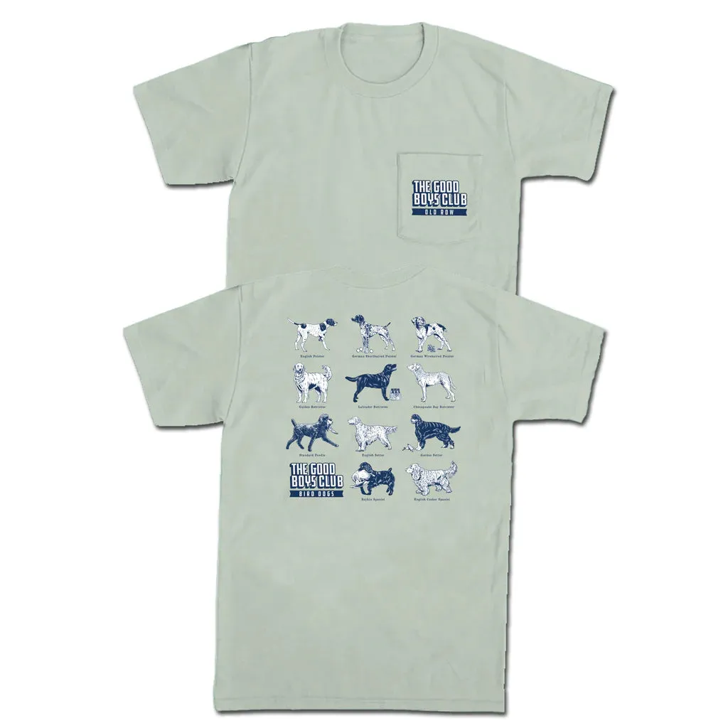 Old Row Good Boys Club Bird Dogs Pocket Tee