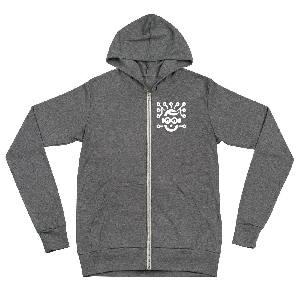 Opto Bros zip hoodie