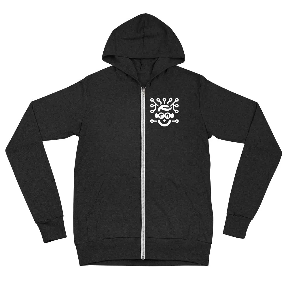 Opto Bros zip hoodie