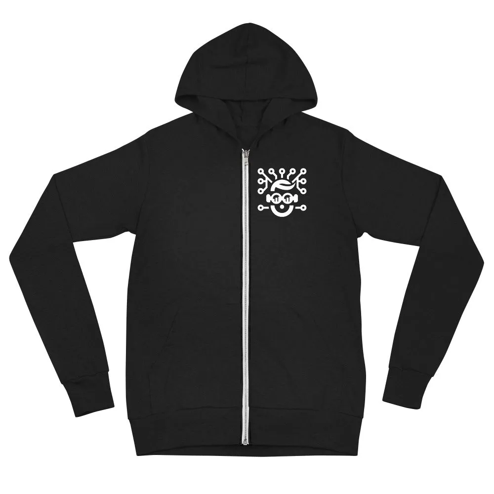 Opto Bros zip hoodie