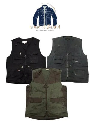 Outdoor fishing vest jackets