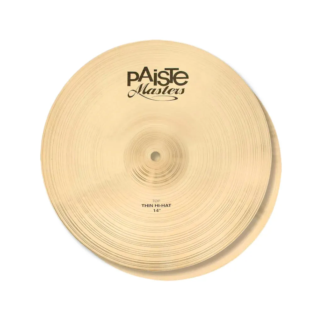 Paiste Masters Thin Hi-Hats Cymbal 14" 0005504314