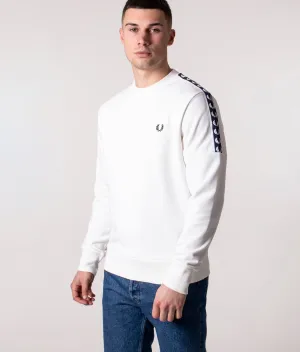 Panelled Taped Crew Neck Sweat