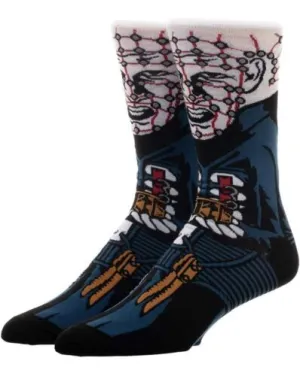 Pinhead Hellraiser Horror Socks, Fun Novelty Unisex 360 Degree Artwork Character Designed Crew Socks